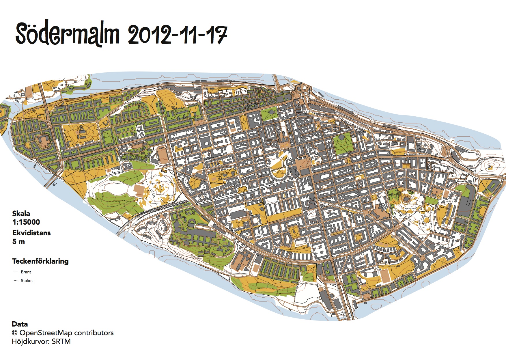 Karta över Södermalm – Karta 2020